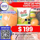 GALLETA MINI LIMON COSTA 35grs.   (30) 1