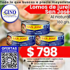 LOMOS DE JUREL SAN JOSE NATURAL 160grs.   (48) 1