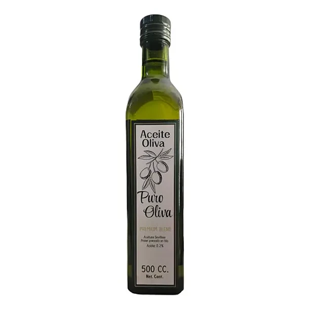 ACEITE OLIVA PURO OLIVA EXT. VIRGEN 500ml. (12)   