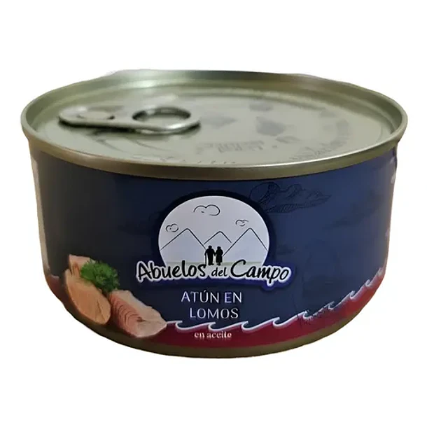 ATUN LOMITO ABUELOS DEL CAMPO ACEITE 140g.(24)    