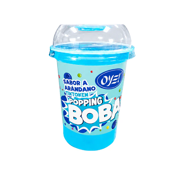 OYE POPPING BOBA ARANDANO 390ml.  (24)             2