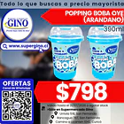 OYE POPPING BOBA ARANDANO 390ml.  (24)             1