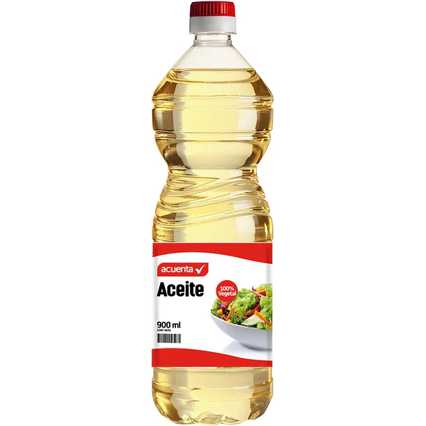 ACEITE VEGETAL ACUENTA 900ml.  (12)               