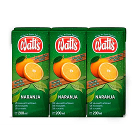 NECTAR WATTS NARANJA 200cc.x 6    (5)             