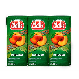 NECTAR WATTS DURAZNO 200cc.x 6    (5)