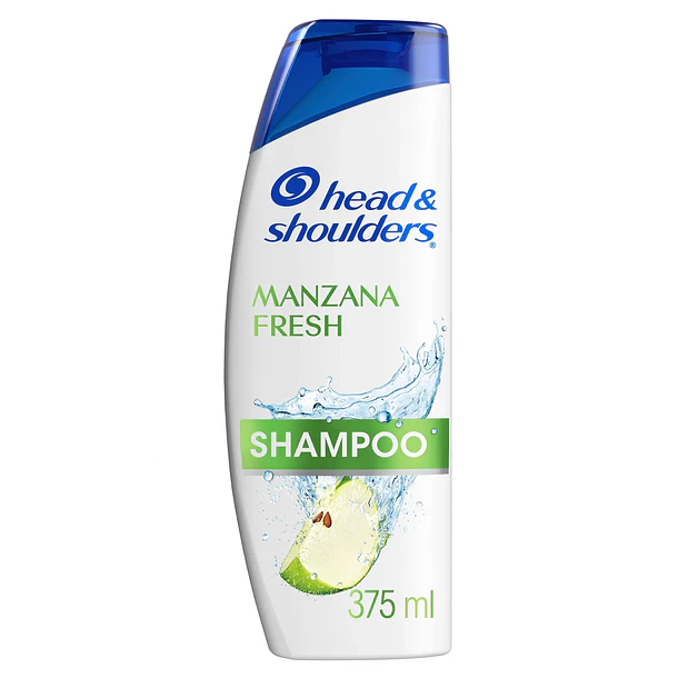 SHAMPOO H. SHOULDERS MANZANA FRESH 375ml.  (12)   