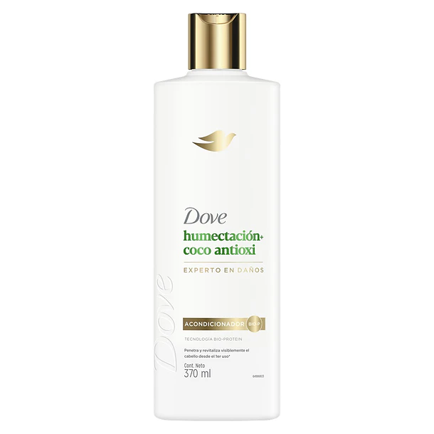 ACONDICIONADOR DOVE HUMECT+COCO ANTIOXI 370ml.(12)