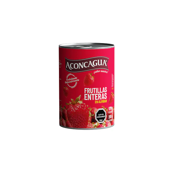 FRUTILLAS ENTERAS ACONCAGUA 570grs.   (24)        