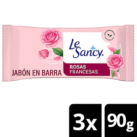 JABON LE SANCY ROSAS FRANCESAS 90gr.  (108)       