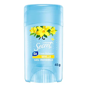 DESODORANTE SECRET GEL VAINILLA 45g.  (12)        