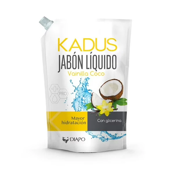 JABON LIQ. KADUS VAINILLA COCO  DOYPACK 700ml.(12)