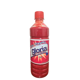 CERA LIQUIDA GLORIA ROJA 500ml. (20)