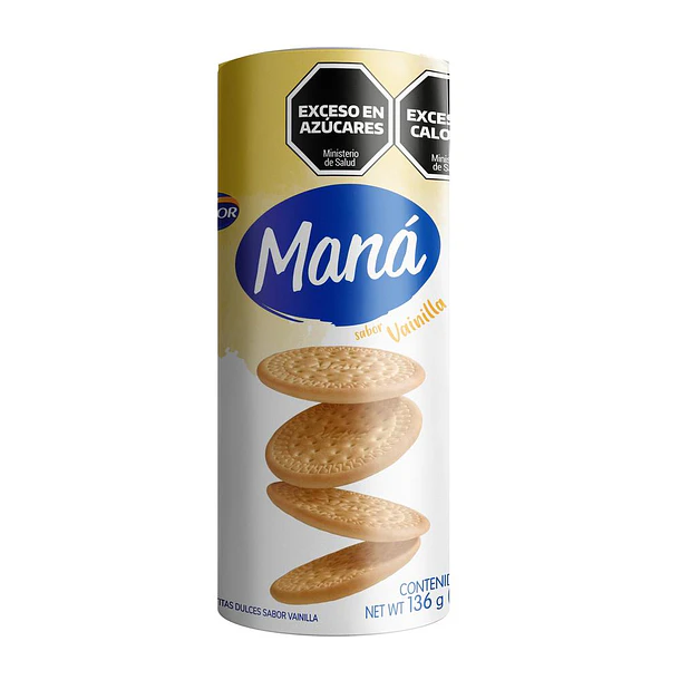 GALLETA MANA VAINILLA 136grs.  (32)               