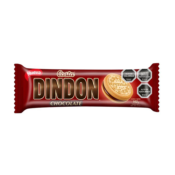 GALLETA DIN DON CHOCOLATE 102grs.  (35)           
