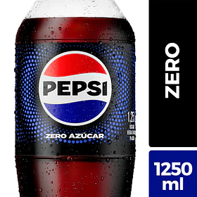 BEBIDA CCU PEPSI ZERO 1250cc.(DP.x 6u)            