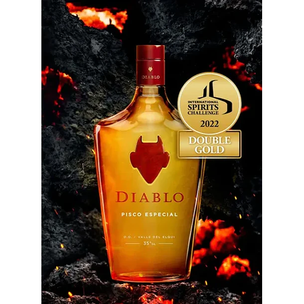 PISCO DIABLO ESPECIAL 700ml. 35°G.L.  (6)         