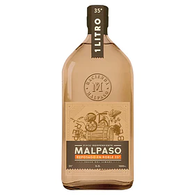 PISCO MALPASO REPOSADO EN ROBLE 1000ml. 35°G.L.(6)