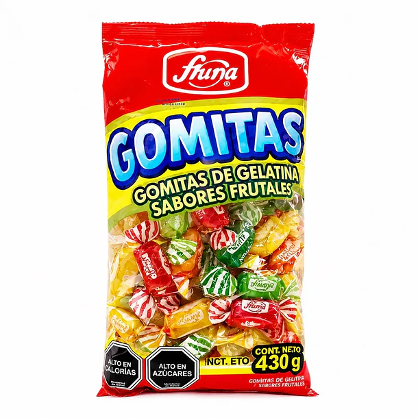 GOMITAS FRUTALES FRUNA 430grs.  (12)              