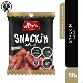 SNACKIN SALAME LA PREFERIDA 50grs. (10)