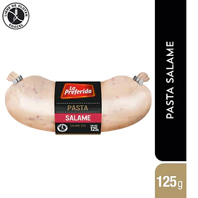 PASTA LA PREFERIDA SALAME 125grs.(8)