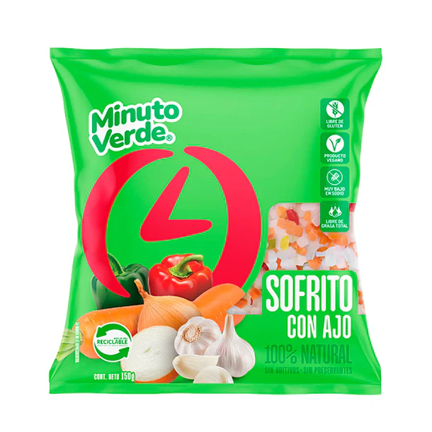 SOFRITO CON AJO MINUTO VERDE 150grs. (12) 1