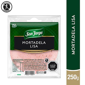 MORTADELA LISA SAN JORGE 250grs.   (12)