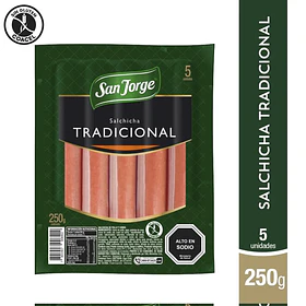 VIENESAS TRADIC. SAN JORGE 250grs.x 5un. (20)