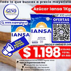AZUCAR IANSA 1 KILO (DP.x 10un) (P 108)            1