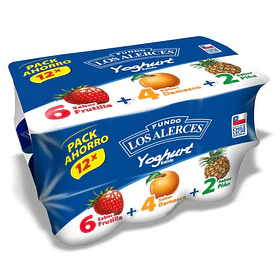 PACK YOGHURT LOS ALERCES 120grs.x 12un.