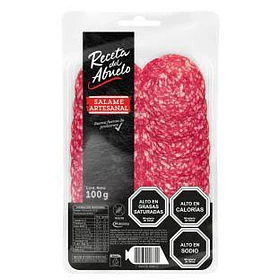 SALAME ARTESANAL RECETA DEL ABUELO 100grs,