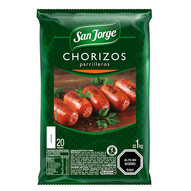 CHORIZO TRAD.SAN JORGE 1 KILO
