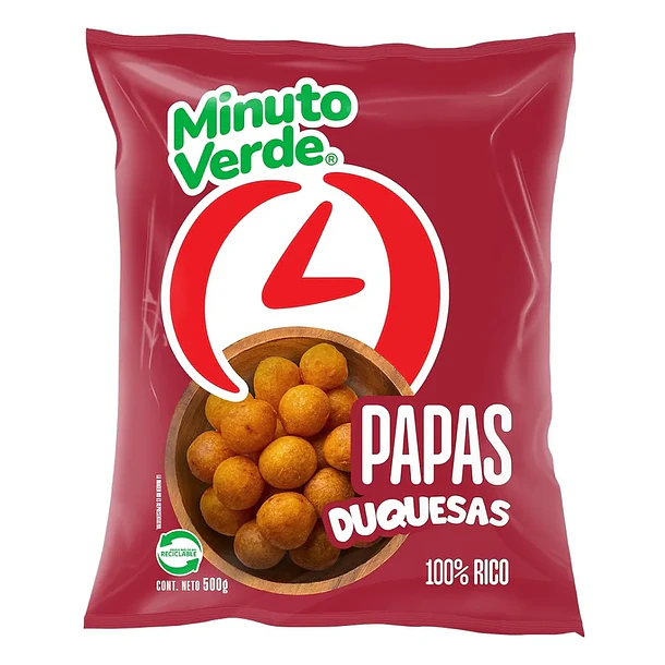 PAPAS DUQUESAS MINUTO VERDE 500grs.  (20)