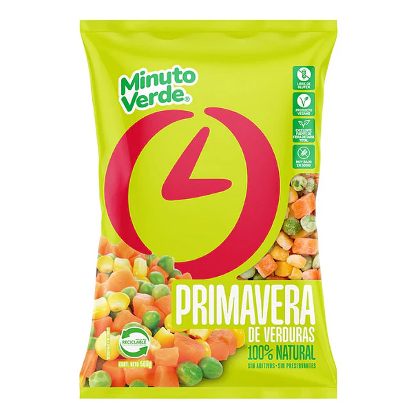 PRIMAVERA 500grs MINUTO VERDE  ( 28)