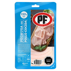 PECHUGA POLLO COCIDA PF 150grs.  (12)