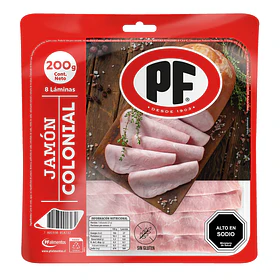 JAMON COLONIAL PF 200grs.  (15)