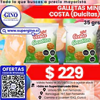 GALLETA MINI COCADITAS COSTA 35grs.  (30)          1