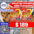 GALLETA HOLANDA MINI CONQUISTA 35grs     (40) 1