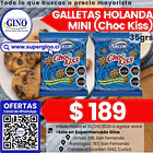 GALLETA HOLANDA MINI CHOCO KISS 35grs.      (40) 1