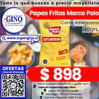 PAPAS FRITAS C/AMER. M.POLO 140grs.    (16)        1