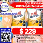 GALLETA MINI MANTEQUILLA COSTA 35grs.    (30)      1