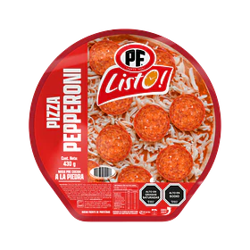 PIZZA PEPPERONI LISTO PF 430grs.   (6)