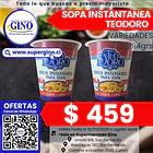 SOPA INSTANT. TEODORO CARNE POTE 65grs. (12)       1