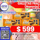 GALLETA FRAC NARANJA 110grs. (36) (P 80)           1