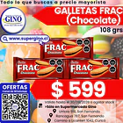 GALLETA FRAC CHOCOLATE 110grs. (36) (P 80)         1