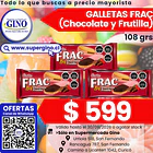 GALLETA FRAC CHOC/FRUTILLA 110grs. (36)(P 80)      1