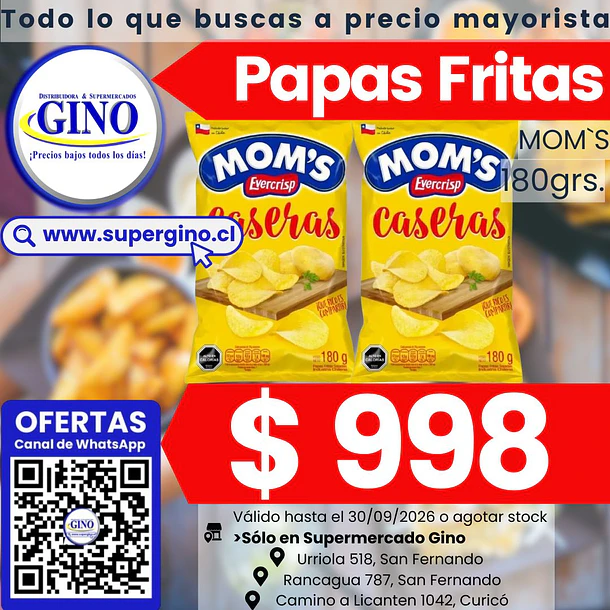 PAPAS MOMS LISA 180grs.  (13)                      1
