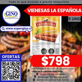 VIENESAS LA ESPAÑOLA 225grs. (24)