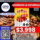 CHORIZO PARRILLERO LA ESPAÑOLA KILO  (5) 1