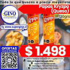 PAPAS KRYZPO QUESO 130grs    (14) (P.60) 1