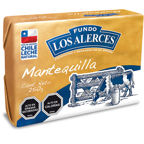 MANTEQUILLA ALERCES 250grs.
